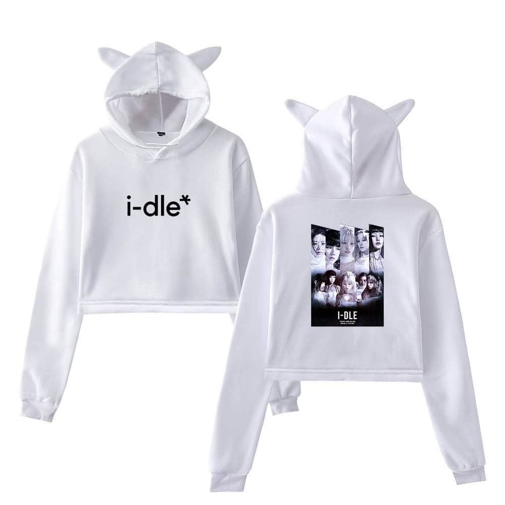 I-dle Cropped Hoodie #2 - Image 3