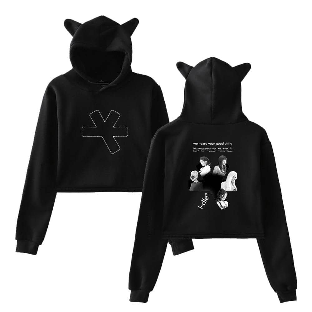 I-dle Cropped Hoodie #3 - Image 2