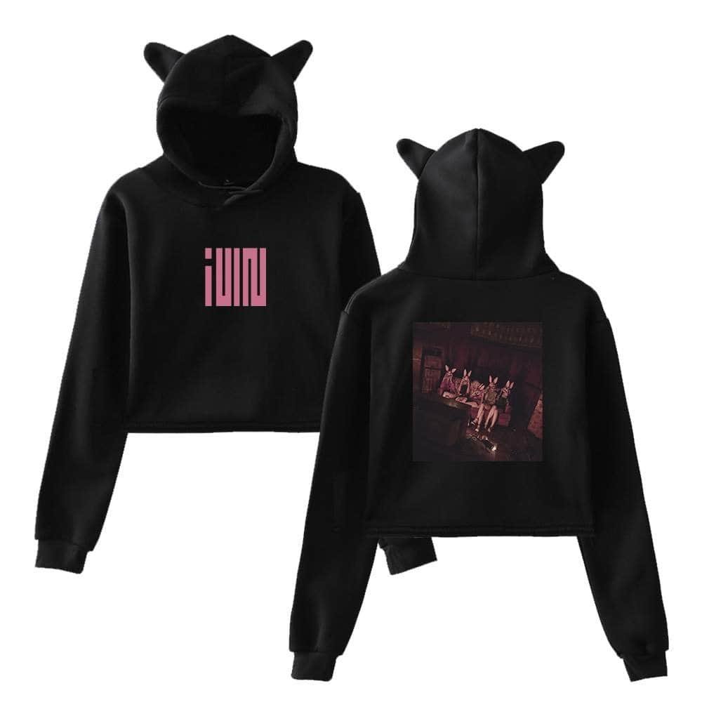 Gidle Cropped Hoodie #6 - Image 2