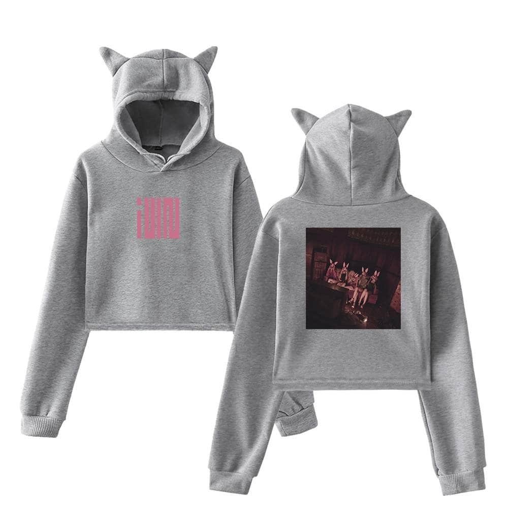 Gidle Cropped Hoodie #6 - Image 4