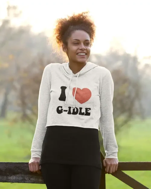 I-dle Cropped Hoodie #7