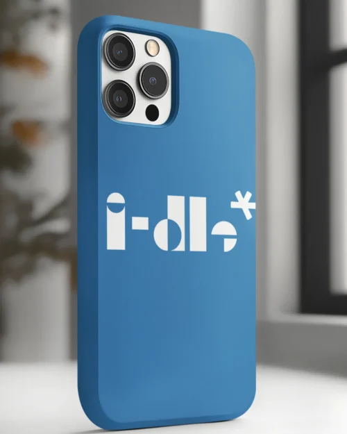 G-IDLE Blue Logo Phone Case
